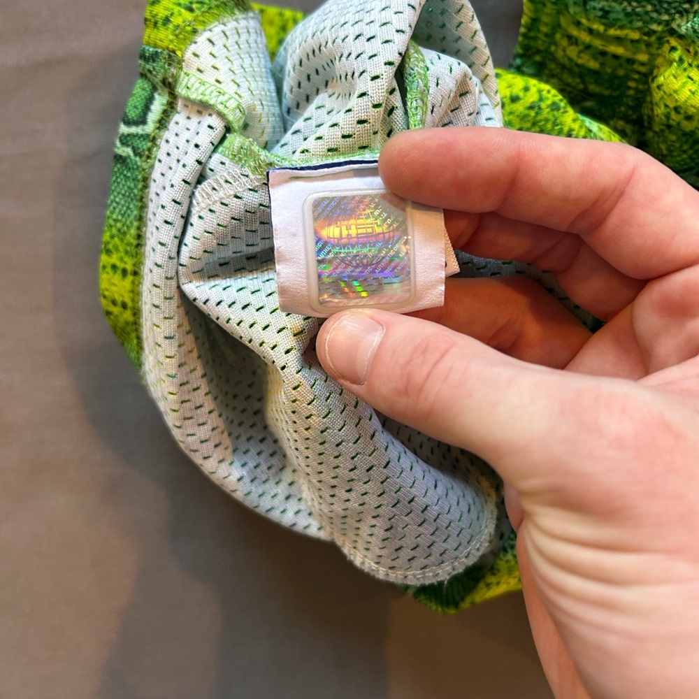 Authentic Eric Emanuel Ee Basic Shorts “Neon Snak… - image 7